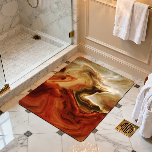 Pet Friendly Bath Mat Absorbent Durable Dog Cat Bathroom Floor Mat