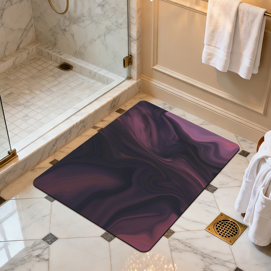 Diatomaceous Earth Bath Mat Super Absorbent Quick Dry Stone Mat