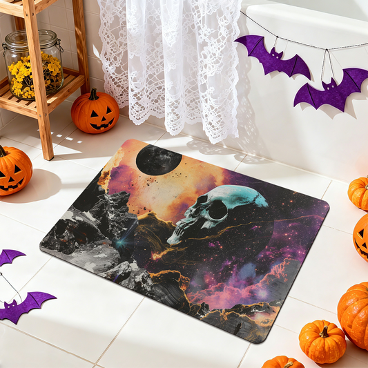 Spooky Halloween Bath Mat for Bathroom Floor