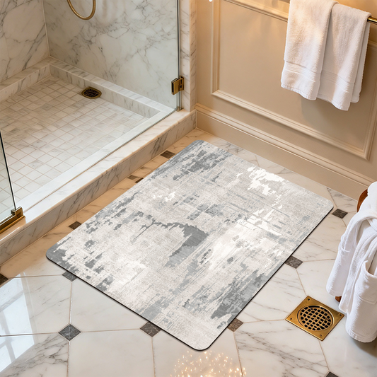 Cuttable DIY Bath Mat Custom Size Trimable Bathroom Floor Mat