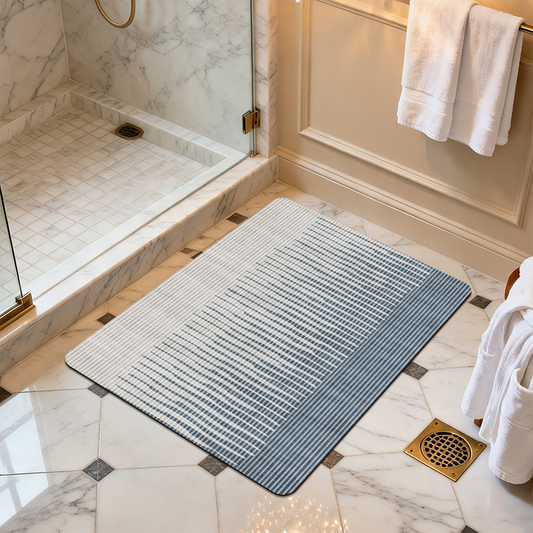 Washable Bath Mat Easy Clean Soft Bathroom Floor Mat