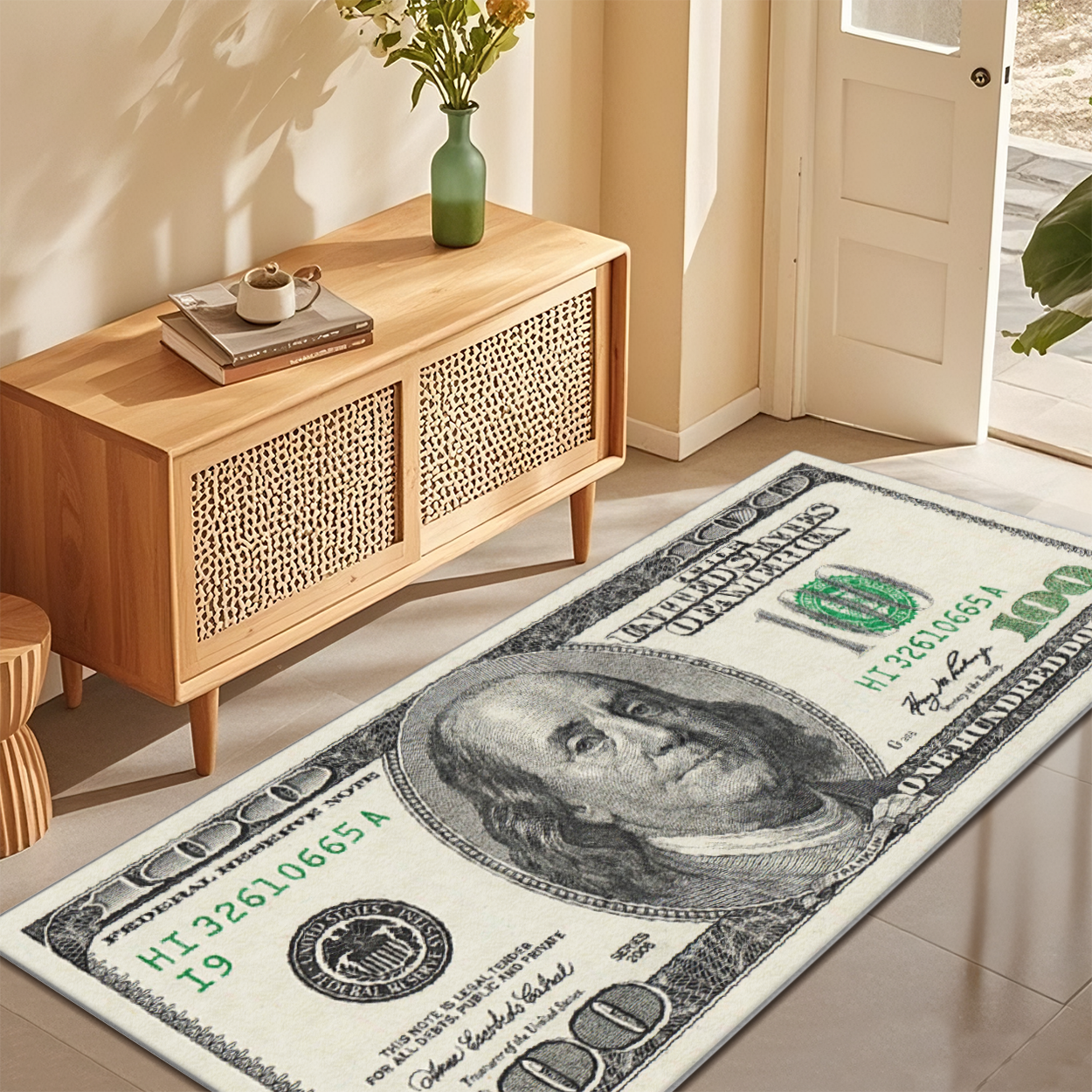 Bedside Runner Rug Soft Non Slip Bedroom Floor Hallway Carpet