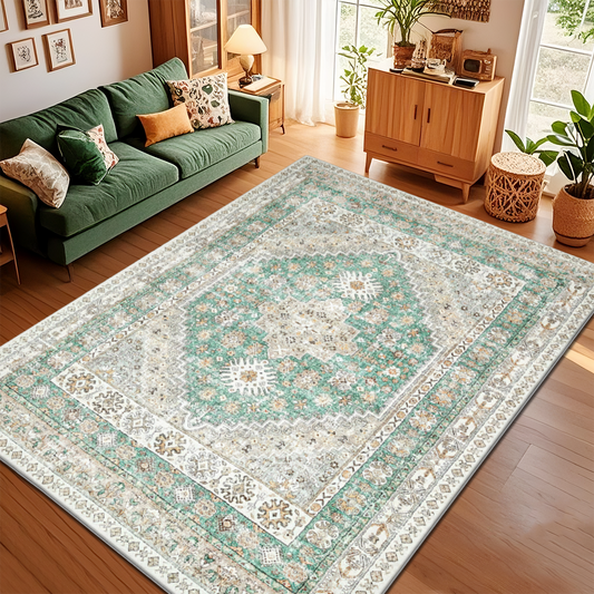 Dust Mite Resistant High Density Polyester Living Room Rug