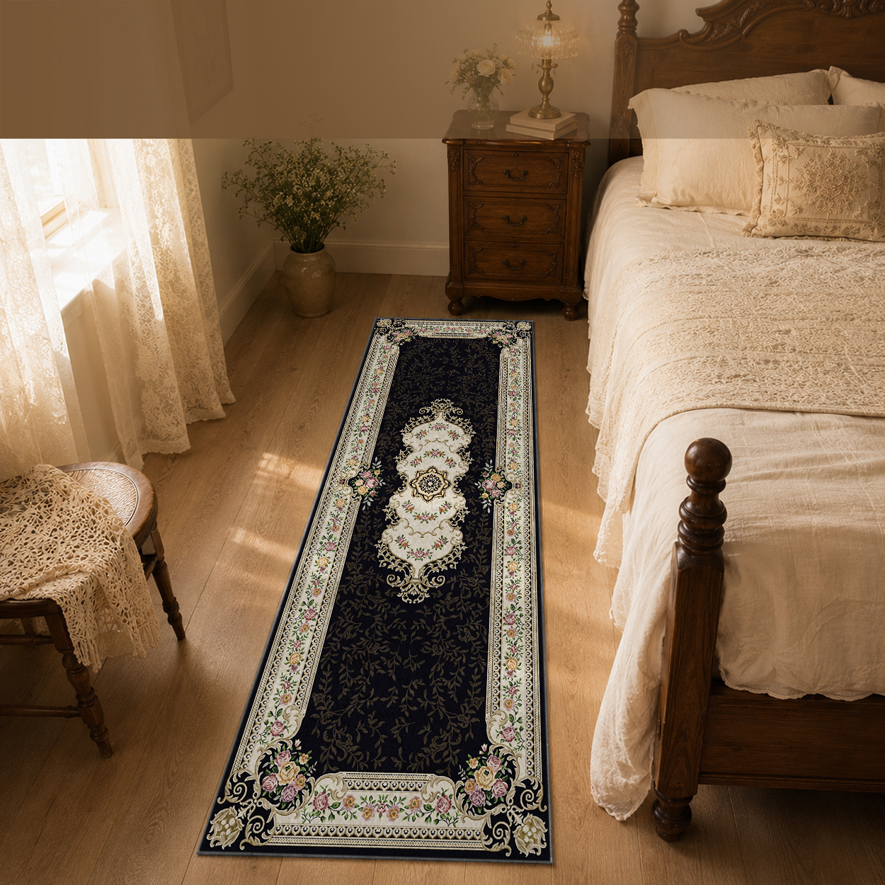 Kitchen Runner Rug Oil Proof Waterproof Low Pile Floor Carpet