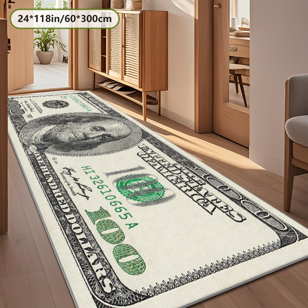 Bedside Runner Rug Soft Non Slip Bedroom Floor Hallway Carpet