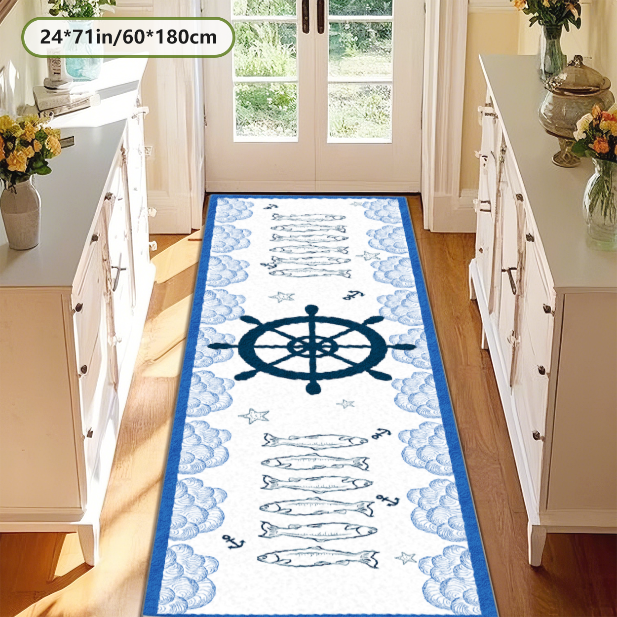 Bedside Runner Rug Soft Non Slip Bedroom Floor Hallway Carpet