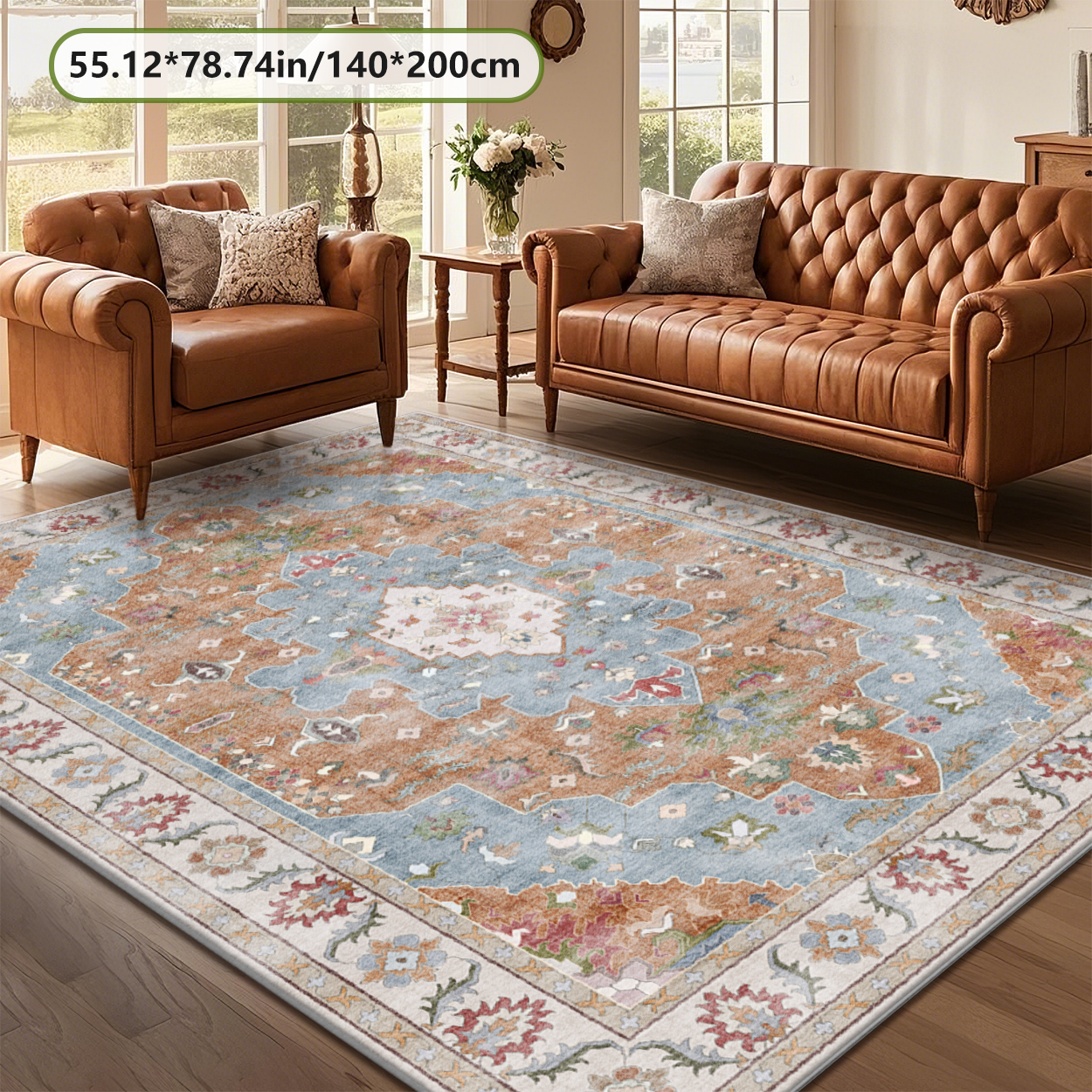 Dark Brown Moroccan Diamond Living Room Rug High Traffic Resistant Carpet