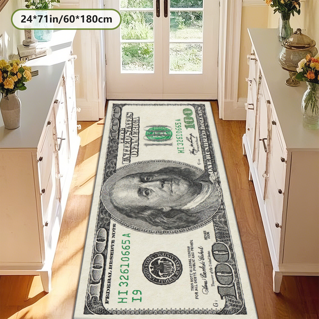 Bedside Runner Rug Soft Non Slip Bedroom Floor Hallway Carpet