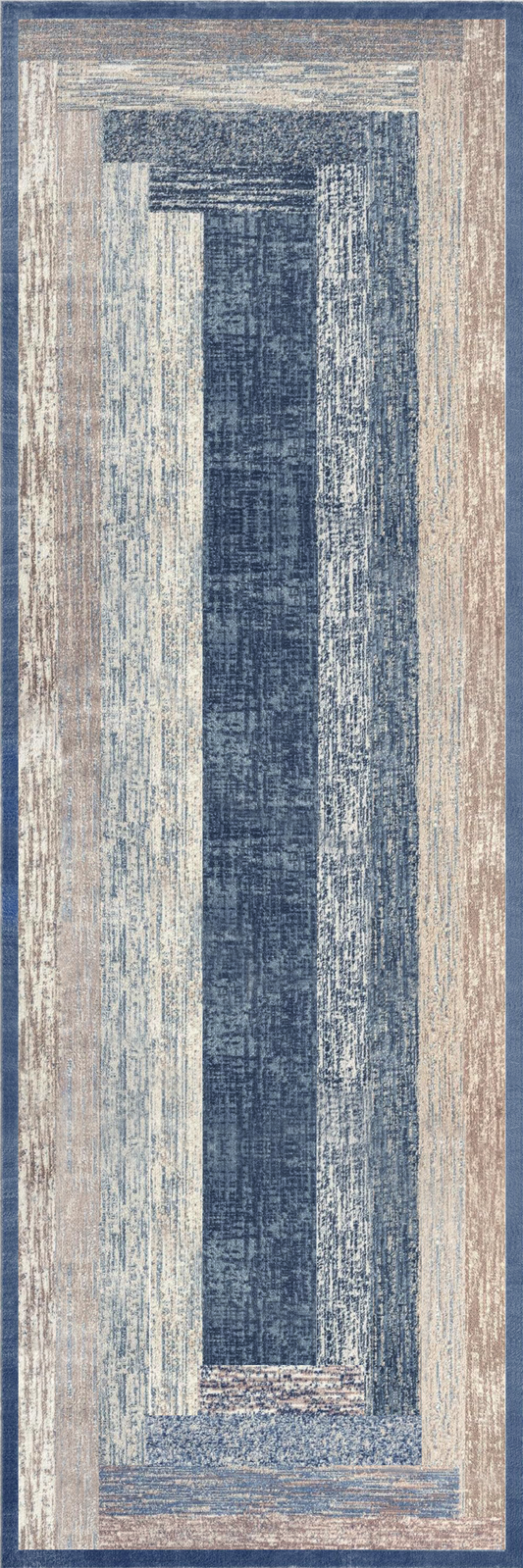 Art Deco Geometric Runner Rug Luxury Hallway Carpet