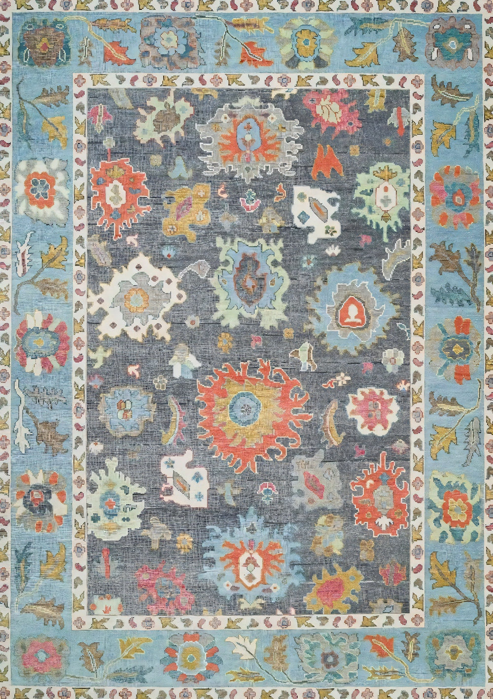 Pet Friendly Living Room Rug Green Low Pile Carpet