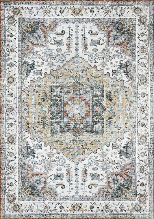 Persian Vintage Living Room Rug Traditional Carpet