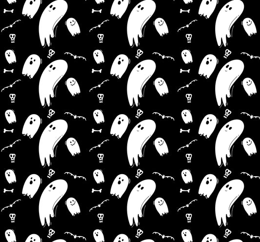 Halloween Ghost Sofa Cover Cute Spooky Ghost Boo Couch Slipcover Decor
