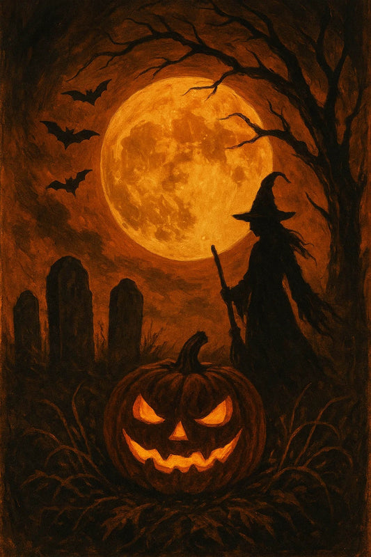 Halloween Ghost Pumpkin Combo Bathroom Floor Mat