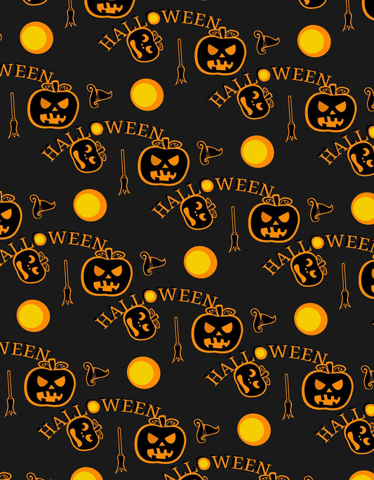 Fun Halloween Cartoon Bath Mat for Bathroom